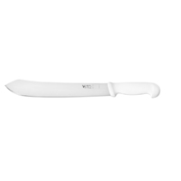 Victory Knives 230830111 - 2.5mm x 30cm Stainless Steel Cabbage Knife (White Plastic Handle)