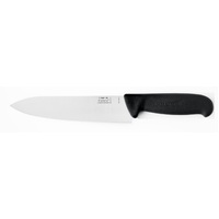 Victory Knives 2500120200 - 2.5mm x 20cm Stainless Steel Wide Chefs Knife (Black Progrip Handle)