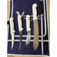 BTS - Butcher Set with Canvas Knife Roll